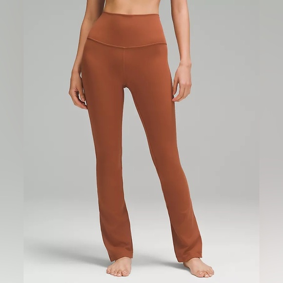 NWT - LULULEMON Align High-Rise SABLE - SIZE 6 ❤️ mini flare pant (never worn)! - Picture 3 of 4